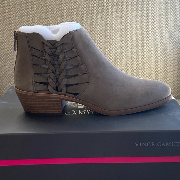 Vince Camuto Prestetta True Suede Bootie 8M - Picture 8 of 11